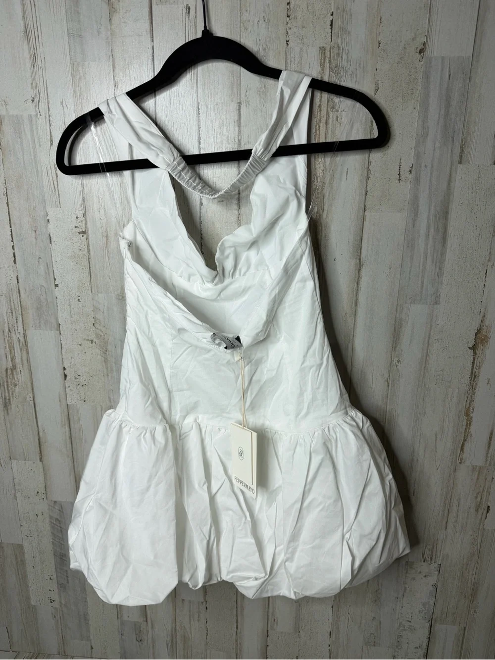 Peppermayo White Off-Shoulder Mini Dress - Picture 5 of 7